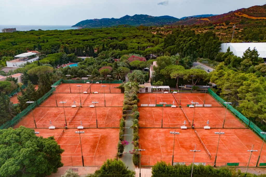 Tennisplätze Forte Village Resort Sardinien