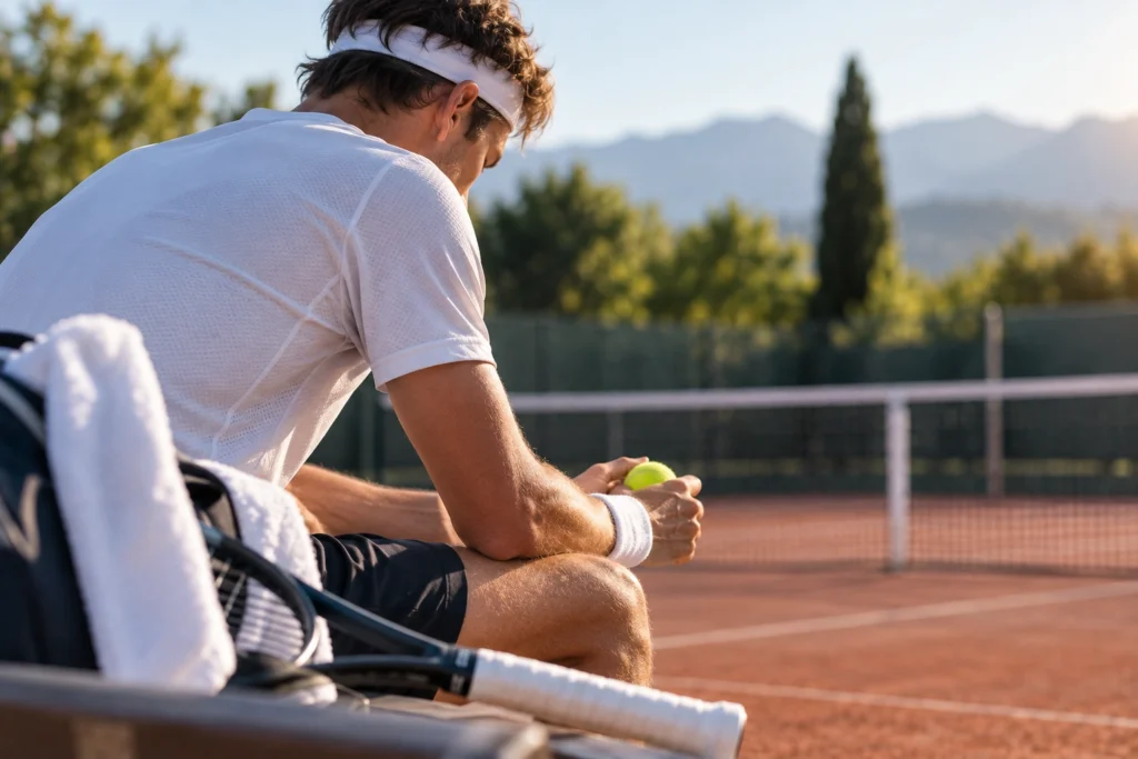 Lampenfieber im Tennis